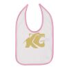 Infant Contrast Trim Premium Jersey Bib Thumbnail
